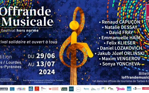Le festival l’Offrande Musicale est de retour du 29 juin au 13 juillet 2024 ! 🎶