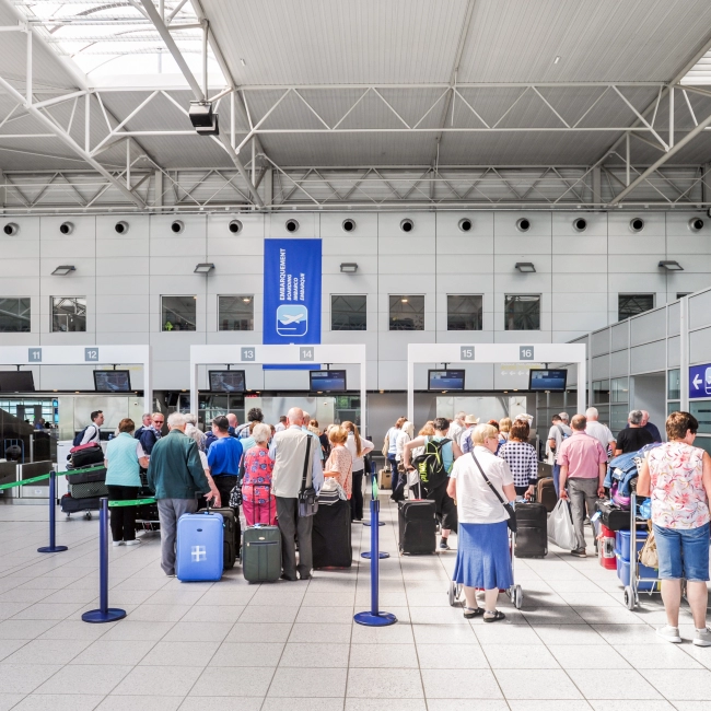 Enregistrement / Bagages / Embarquement 